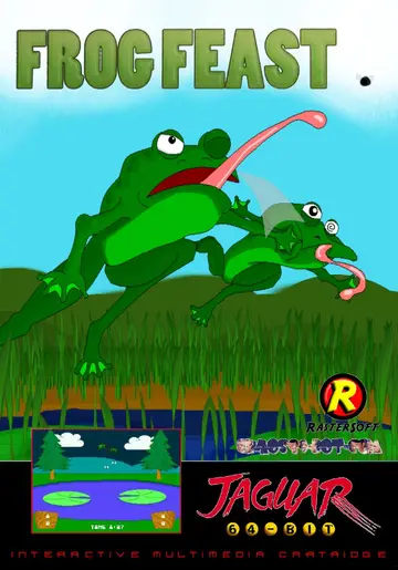 Frog Feast Jaguar box art