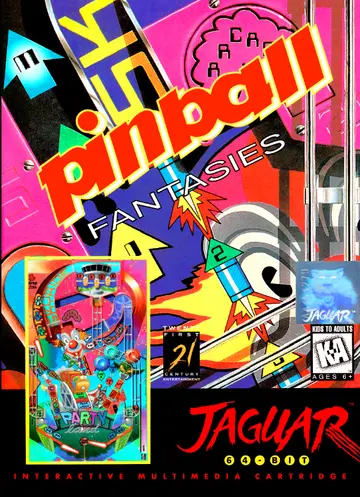 Pinball Fantasies box art