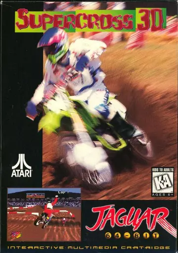 Supercross 3D box art