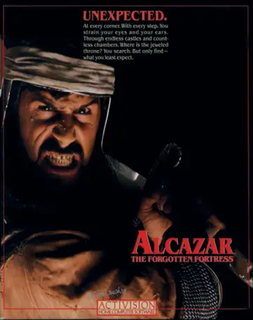 Alcazar: The Forgotten Fortress C64 box art