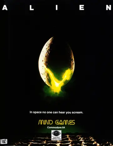 Alien C64 box art