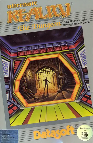 Alternate Reality: The Dungeon C64 box art