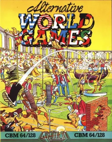 Alternative World Games C64 box art