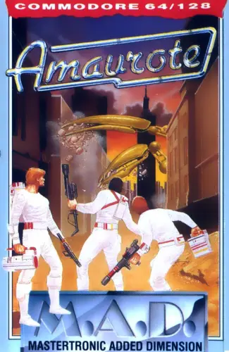 Amaurote C64 box art