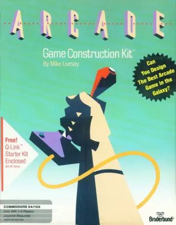 Arcade Game Construction Kit C64 box art