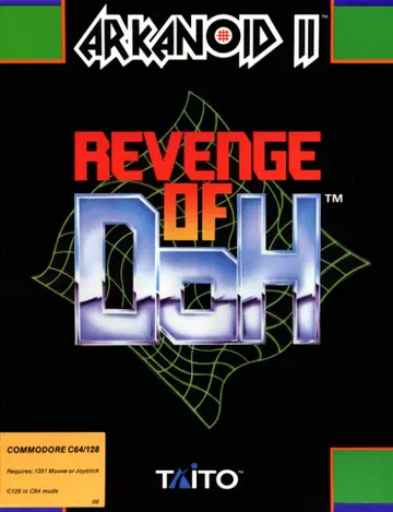 Arkanoid: Revenge of Doh C64 box art