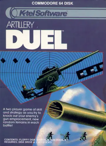 Artillery Duel C64 box art