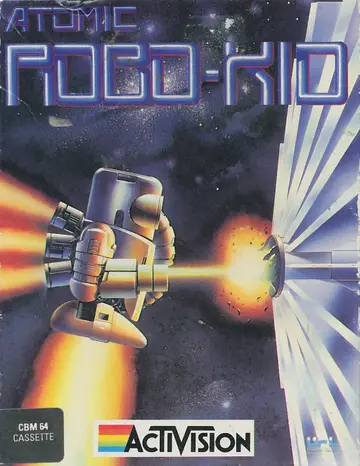 Atomic Robo-Kid C64 box art