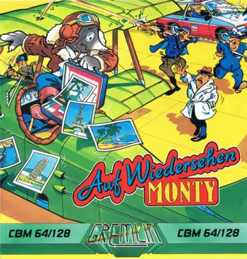 Auf Wiedersehen Monty C64 box art