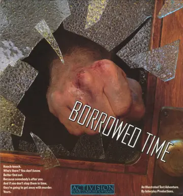 Borrowed Time C64 box art