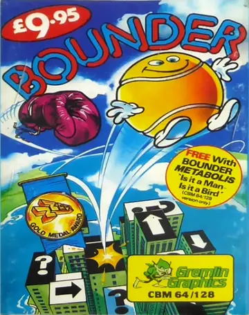 Bounder C64 box art