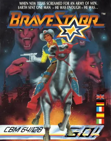 Bravestarr C64 box art