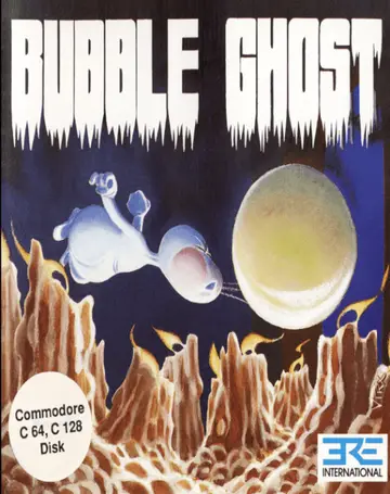 Bubble Ghost C64 box art