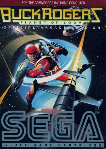 Buck Rogers: Planet of Zoom C64 box art