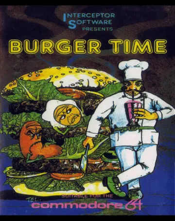 BurgerTime box art