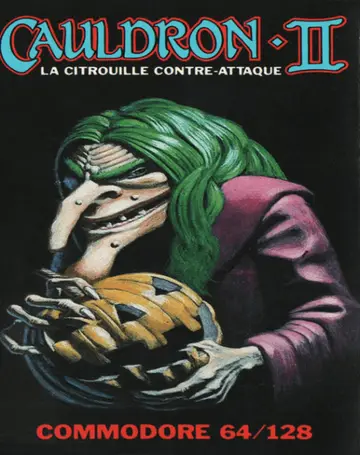 Cauldron II: The Pumpkin Strikes Back C64 box art