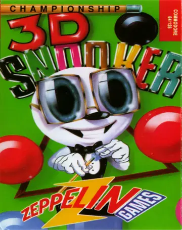 Championship 3D Snooker C64 box art