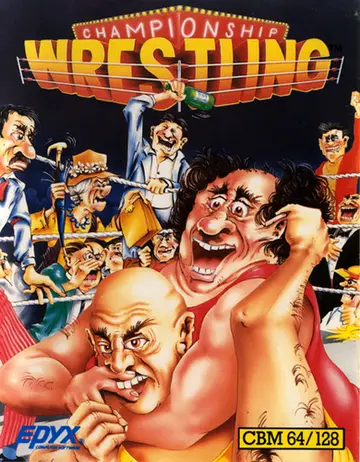 Championship Wrestling C64 box art