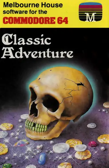 Classic Adventure C64 box art
