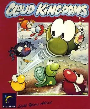 Cloud Kingdoms C64 box art