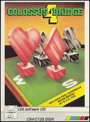 Colossus Bridge 4 C64 box art
