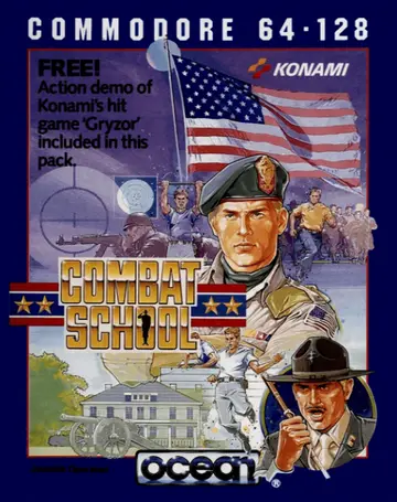 Combat School C64 box art