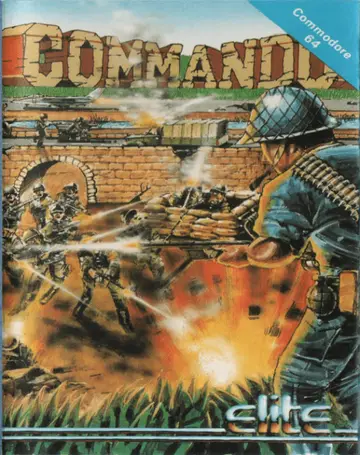 Commando C64 box art