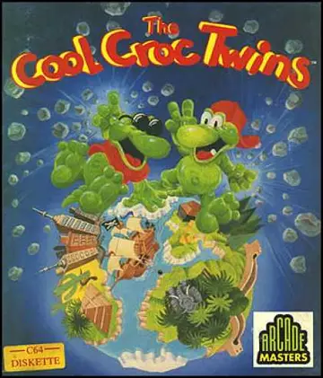 Cool Croc Twins C64 box art