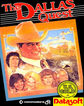 Dallas Quest C64 box art