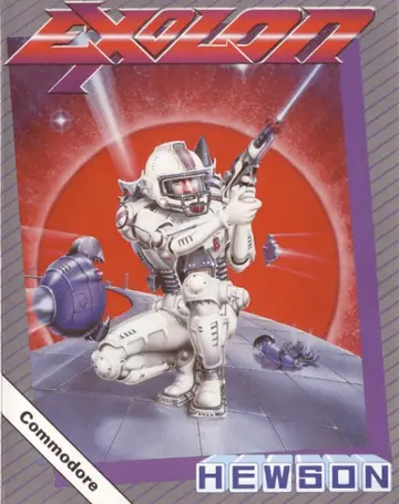 Exolon C64 box art