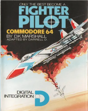 Fighter Pilot C64 box art