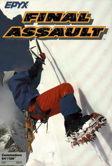Final Assault C64 box art
