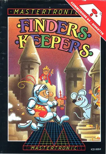 Finders Keepers C64 box art