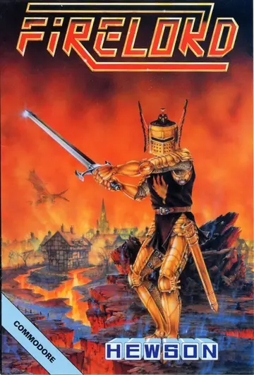 Firelord C64 box art