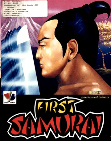 First Samurai C64 box art