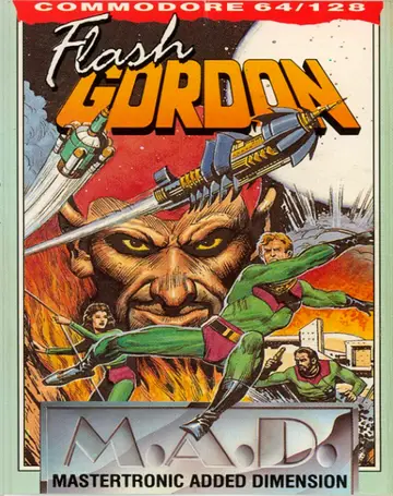 Flash Gordon C64 box art