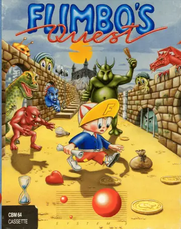Flimbo's Quest C64 box art