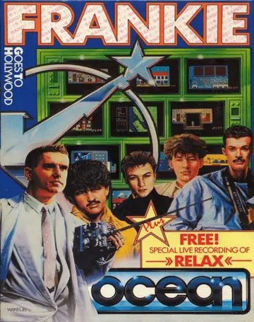 Frankie Goes to Hollywood C64 box art
