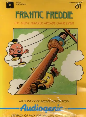 Frantic Freddie C64 box art
