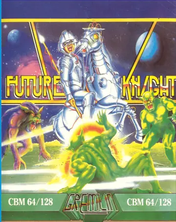 Future Knight C64 box art