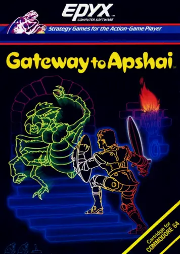 Gateway to Apshai C64 box art