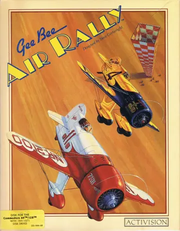 Gee Bee Air Rally C64 box art