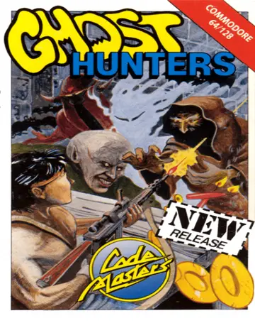 Ghost Hunters C64 box art