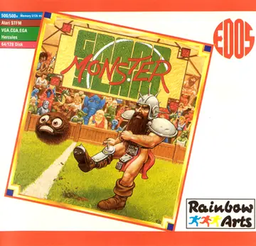 Grand Monster Slam C64 box art