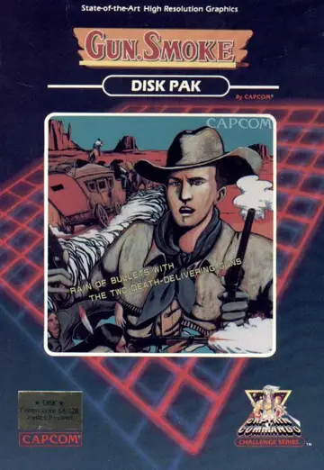 Gun.Smoke C64 box art