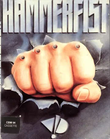 Hammerfist C64 box art