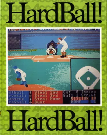 HardBall! C64 box art