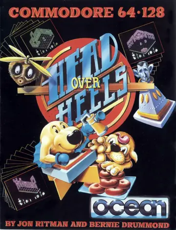 Head over Heels C64 box art