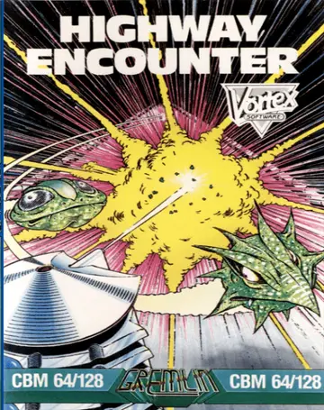 Highway Encounter C64 box art