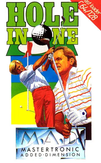 Hole-In-One Golf C64 box art